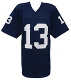 Tony Rojas Signed Navy Custom College Football Jersey - (SCHWARTZ COA)