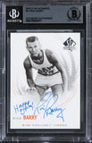 Miami Rick Barry "Happy Hooping!" Signed 2010 SP Authentic #21 Card BAS Slabbed