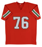 Warren Sapp Authentic Signed Orange Pro Style Jersey Autographed BAS Witnessed