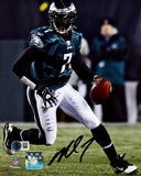 MICHAEL VICK AUTOGRAPHED 8X10 PHOTO PHILADELPHIA EAGLES BECKETT WITNESS 243621