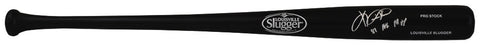 Kevin Mitchell Signed Louisville Slugger Pro Black Baseball Bat w/MVP - (SS COA)