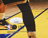 STEPHEN CURRY AUTOGRAPHED 16X20 PHOTO GOLDEN STATE WARRIORS LAYUP JSA 216034