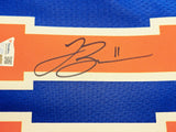 KNICKS JALEN BRUNSON AUTOGRAPHED NIKE SWINGMAN JERSEY SIZE 48 FANATICS 230124