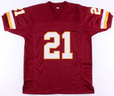 Terry Allen Signed Redskins Jersey (JSA COA) 8614 Career Rushing Yards 79 TD's