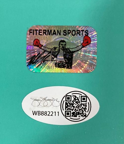 Mike Tyson Signed 16x20 Boxing Punch Out Photo JSA QR Hologram – Super ...
