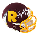 Dwayne Haskins Signed Washington Redskins Speed AMP NFL Mini Helmet