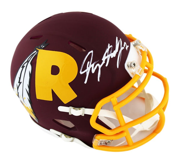 Dwayne Haskins Signed Washington Redskins Speed AMP NFL Mini Helmet