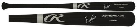 Kevin Mitchell (GIANTS) Signed Rawlings Pro Black Baseball Bat - (SCHWARTZ COA)