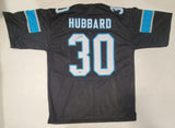 CHUBA HUBBARD SIGNED AUTOGRAPHED PRO STYLE CUSTOM XL JERSEY BECKETT QR