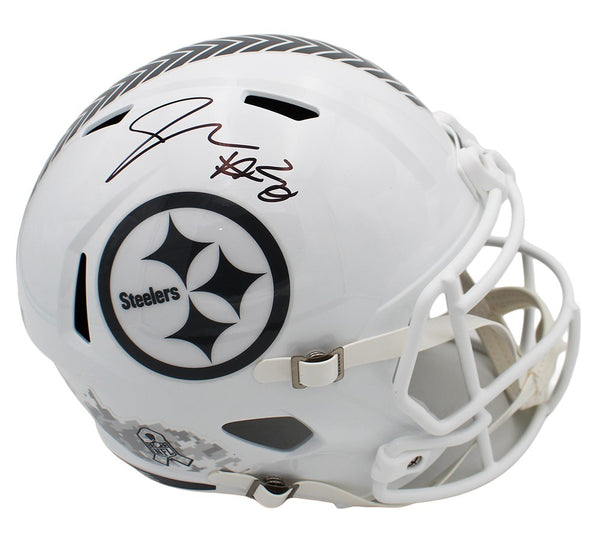 Jaylen Warren Signed Pittsburg Steelers Speed Salute to Service 3 Full Size NFL