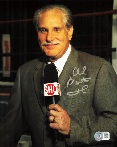 Al Bernstein Autographed Signed 8x10 Photo Announcer Beckett BAS QR #BH29128