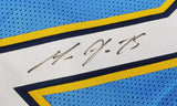 Melvin Gordon Signed San Diego Chargers Jersey (JSA COA) 2xPro Bowl Running Back