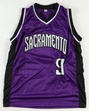 Kenny Thomas Signed Sacramento Kings Jersey (JSA COA) 1999 1st Rnd Pck NBA Draft