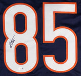 Dennis McKinnon Signed Chicago Bears Jersey "SB XX" (JSA) 1985 / Wide Receiver