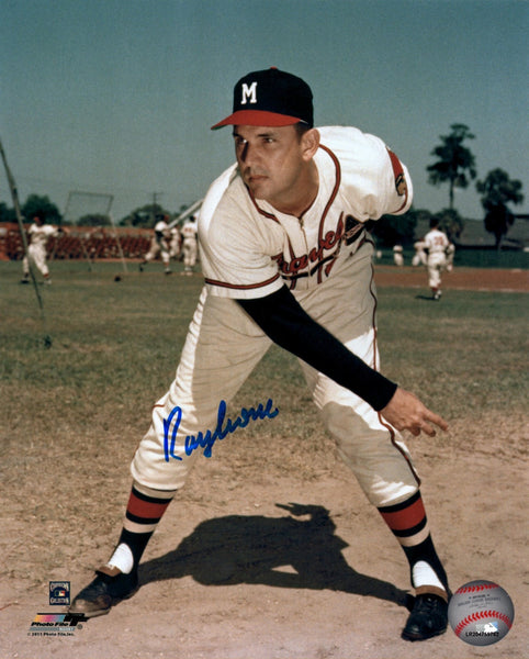 Milwaukee Braves Pitcher RAY CRONE Signed 8x10 Photo #1 AUTO - 1957 WS CHAMPS