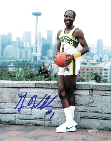 Gus Williams Autographed Signed 8x10 Photo Seattle Supersonics MCS Holo #87346