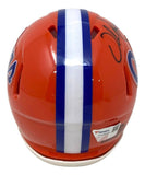 Urban Meyer Signed Florida Mini-Helmet (Fanatics COA) Gator Head Coach 2005-2010
