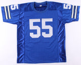 Lee Roy Jordan Signed Dallas Cowboys Blue Jersey Inscribed "ROH 89" (JSA COA)