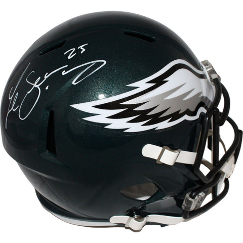 Lesean McCoy Signed Philadelphia Eagles F/S Helmet Beckett 42857