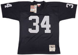RAIDERS BO JACKSON AUTOGRAPHED AUTHENTIC M&N THROWBACK JERSEY L BECKETT 230007