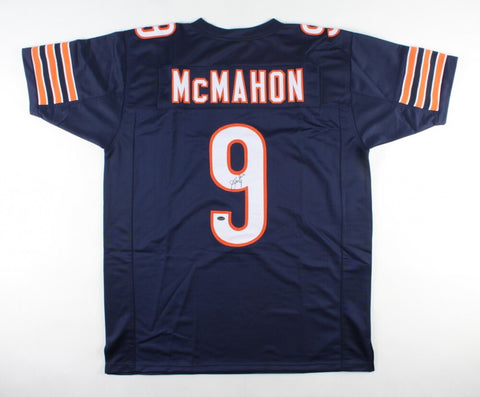 Jim McMahon Signed Chicago Bears Jersey (Schwartz COA) Super Bowl XX / QB