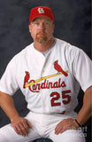 Mark McGwire "2xWSC & 1987 ALROY" Signed Louisville Slugger Pro Stock Bat / JSA