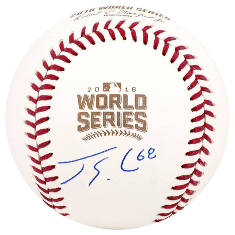 Jorge Soler Signed Rawlings 2016 World Series (Chicago Cubs) Baseball - (SS COA)