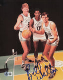 Bill Walton & Robert Parish Autographed 8x10 Photo Celtics Beckett QR #BS12924