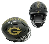 Brett Favre Signed Green Bay Packers Speed Flex Authentic STS 4 Helmet