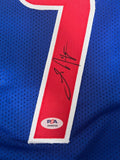 Killian Hayes signed jersey PSA/DNA Detroit Pistons Autographed