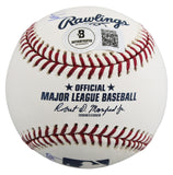 Athletics Vida Blue "71 Cy Young, 71 MVP" Signed OAL Baseball BAS #BU43402