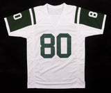 Wayne Chrebet Signed New York Jets Jersey (Beckett) Ex Hofstra Wide Receiver