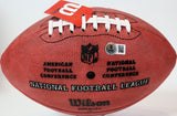 John Elway Autographed/Inscribed "HOF2004" "The Duke" NFL Game Ball BAS COA