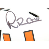 Michael Irvin Autographed Miami Hurricanes Lunar Mini Helmet Beckett WIT 51779