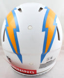 Austin Ekeler Autographed LA Chargers Authentic Speed FS Helmet - Beckett W *Blk