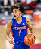 Tre Mann Signed Florida Gators Jersey (Beckett) Charlotte Hornets / Point Guard