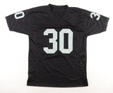 Mark van Eeghen Signed Oakland Raiders Jersey (JSA) Super Bowl XI & XV Champion
