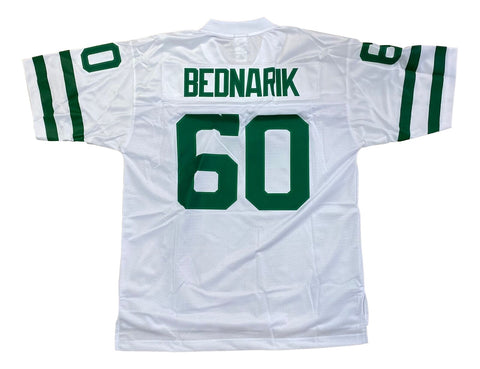 Chuck Bednarik White Starter Vintage Pro Line Football Jersey