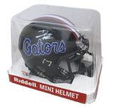 D. J. Lagway Signed/Auto Black Matte Mini Football Helmet Florida JSA 197053