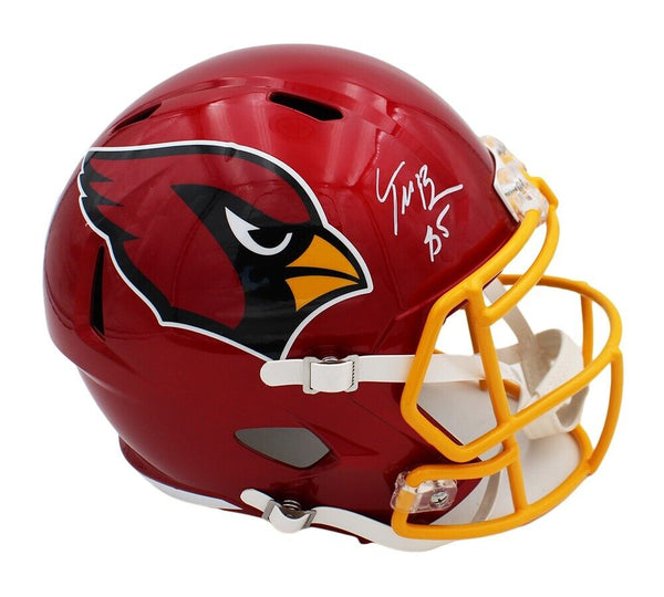Trey McBride Signed Arizona Cardinals Speed Full Size Flash NFL Helmet