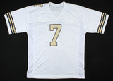 Taysom Hill Signed New Orleans Saints Jersey (Beckett COA) Q B "Utility Player"
