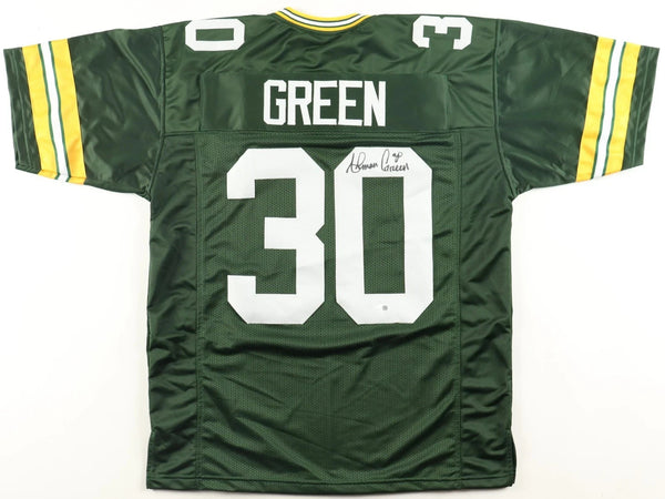 Ahman Green Signed Packers Jersey (JSA) Green Bay 3rd Round. Pick 1998 NFL