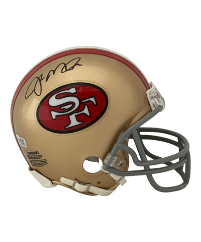 Joe Montana Autographed San Francisco 49ers TB Mini Helmet FAN 42077