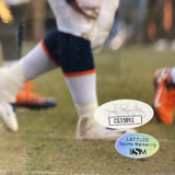 Chris Harris Jr. Autographed 8x10 Photo with Plaque JSA COA