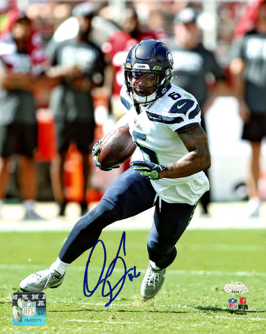 QUANDRE DIGGS AUTOGRAPHED 8X10 PHOTO SEATTLE SEAHAWKS MCS HOLO STOCK #200276