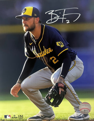 Milw Brewers Infielder BRICE TURANG Signed 8x10 Photo #6 AUTO