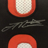 Framed Autographed/Signed Joe Mixon 33x42 Cincinnati White Jersey JSA COA
