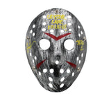 Ari Lehman Signed Friday the 13th Silver Costume Mask - Crystal Lake Killer Insc