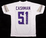 Blake Cashman Signed Minnesota Vikings Jersey (Beckett) Starting Linebacker