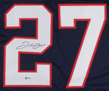 JC Jackson Signed New England Jersey (Beckett) Patriots Super Bowl LIII Champion
